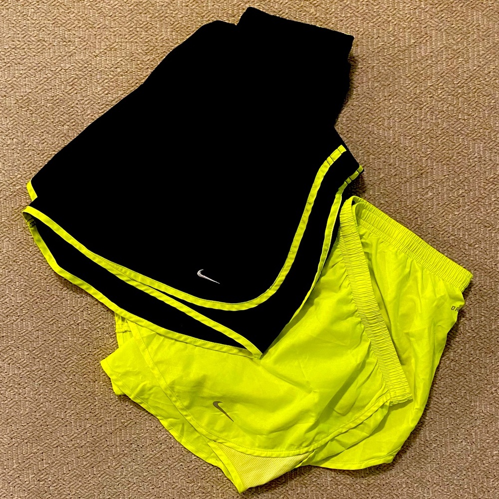 Set of Nike shorts